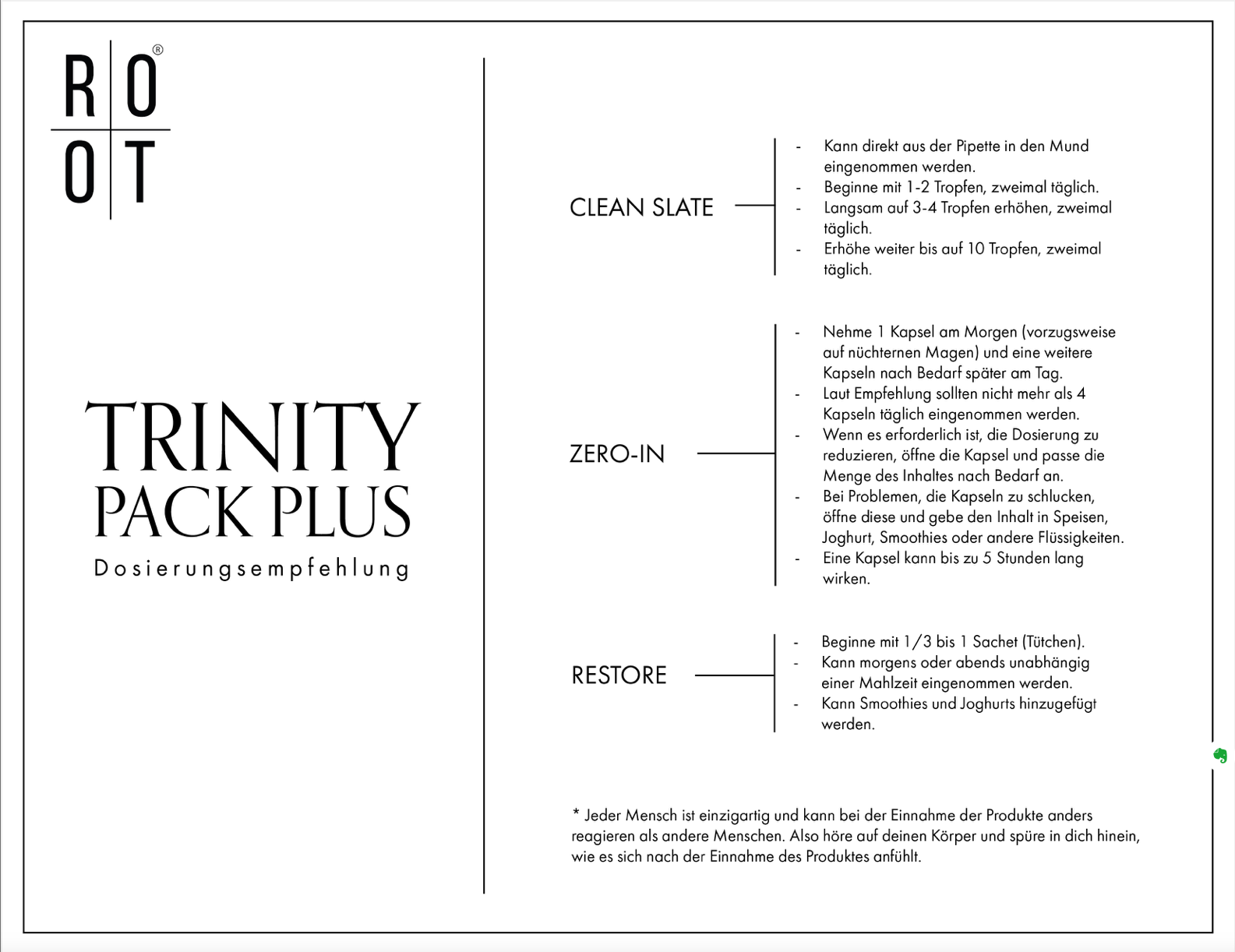 ROOT - Trinity Pack PLUS